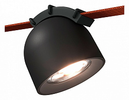 ST451.436.12.1 ST-Luce Band трековый светильник для ременной системы с поворотной головкой черного цвета 48V