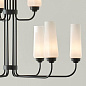 Truby 9 Light 2 Tier Chandelier Black люстра 52482BK Kichler — фото 1