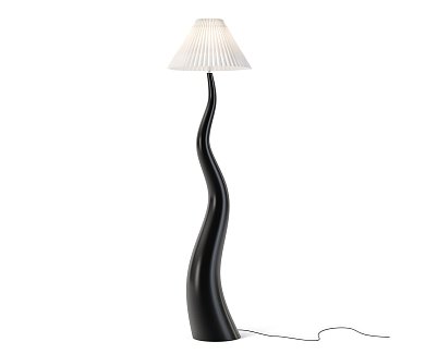 Торшер Kink Light Мерц черный 07015-F,19