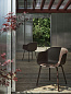 70035 Muuto Fiber Кресло для улицы, красно-коричневое — фото 6