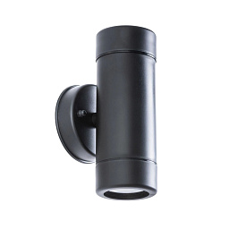A3503AL-2BK Arte Lamp ATLAS настенный фасадный светильник цилиндрический черный IP44