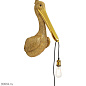 53711 Настенный светильник Animal Spoonbill Gold 29x62cm Kare Design