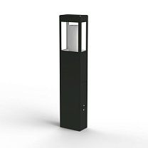 Tetra N° 3; Clear polycarbonate E27 70W; Dark grey