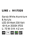 9117320 LINE Novaluce светильник LED 20Вт 230В Lm 3000K IP20 — фото 9
