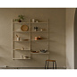8419 Shelf Library Frama Стеллаж одинарный 185.2x80 белый — фото 3