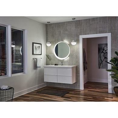 Moonlit 7.75" 1 Light LED Mini Pendant Chrome подвесной светильник 83854 Kichler