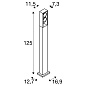 1005439 SLV ESKINA FRAME 125 Pole, double anthr. уличный опорный светильник — фото 6