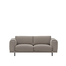 RES2SHB0602 Muuto Rest диван двухместный серый тканевый