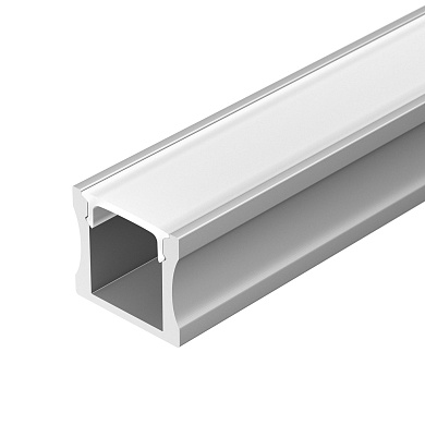 018246 Arlight Профиль с экраном ALU-SLIM-H15-2000 ANOD+FROST