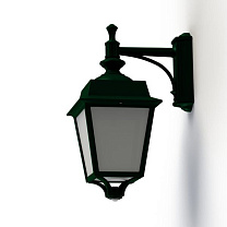 Place des Vosges 1 Évolution N° 4; Opal PMMA E27 60W Detector; British green