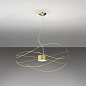 SPHOOPS2NENELED Axolight Hoops 2 SP LED люстра с 2 кольцами чёрный — фото 1