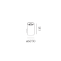 RAY WALL mini 1.0 Wever Ducre накладной светильник белый