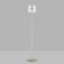 Напольный светильник JUBE P CRYSTAL, прозрачный, матовый, сталь L3415 CE