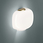 FN210053N_11 Foscarini Chouchin 3 semi AP настенный светильник из выдувного стекла чёрный; белый — фото 2
