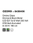 8436406 CEDRO Novaluce светильник LED E27 5x12W IP20