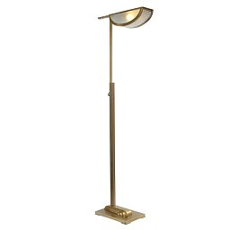 PP-296 Patinas lighting Orleans торшер в стиле ар-деко с полукруглым плафоном