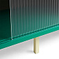 AB821-A603-AG24 Hay Colour Cabinet Цветной шкаф-буфет со стеклянной дверцей, 180 см / Многоцветный — фото 3
