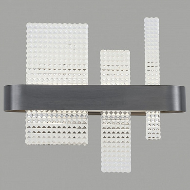 накладной светильник прямоугольной формы с перфорированным корпусом