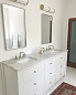 RL2534 Visual Comfort Bleeker двойной светильник для ванной — фото 3