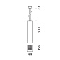 Q872 Laser Blade XS iGuzzini LB XS pendant HC - 9 cells - Wide Flood beam - integrated driver — фото 1