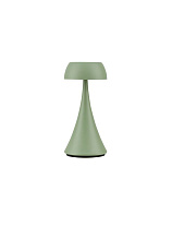 Touch Dimmable Olive Die-Casting Aluminium & Frost Polycarbonate LED 2Watt 3.7Volt 60Lm IP54 3000K Switch On/Off USB Wire D:8 H:17.5 cm