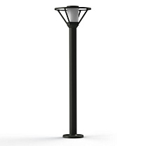 Bermude N° 4; Frosted glass E27 105W; Black grey
