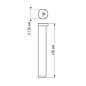 020337 Arlight садовый светильник LGD-Path-Round120-H650B-12W 3000K — фото 1