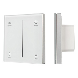 027112 Arlight Панель SMART-P35-DIM-IN White (230V, 0-10V, Sens, 2.4G)