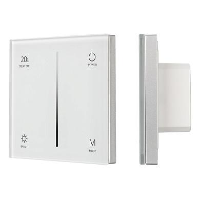 027112 Arlight Панель SMART-P35-DIM-IN White (230V, 0-10V, Sens, 2.4G)