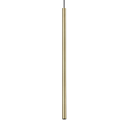339733 Ideal lux Ultrathin подвесной светильник латунного цвета вытянутой формы