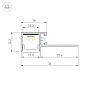 Профиль для светодиодной ленты Arlight FANTOM-W12-EDGE — фото 1