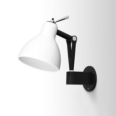 Rotaliana Luxy W0 настенный светильник с соединениями чёрный; белый 1LXW000101ZR0