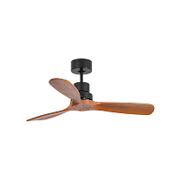 LANTAU S black/walnut fan 0-10V