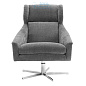 111740 Swivel Chair Nara clarck grey Eichholtz