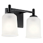 Shailene 12.5" 2 Light Vanity Light Black настенный светильник 45573BK Kichler