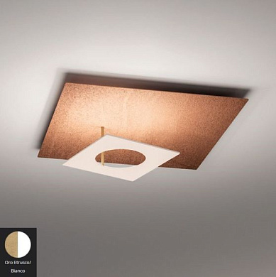Petra Icone Потолочный светильник Circle, Square White, Gold i-c-0258