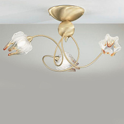 IDL Medusa 266/3PF Brushed gold V286/146/22 потолочный светильник