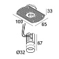24113 9210 B Delta Light SPY MICRO SNAP-IN Утопленный точечный светильник — фото 1