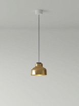 M64 CIRCULAR METAL CANOPY WHITE SURFACE (NOT DIMMABLE). LED