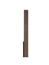 Corten Aluminium LED 6Watt 220-240Volt 517Lm IP65 3000K L:5.3 W:6 H:61 cm