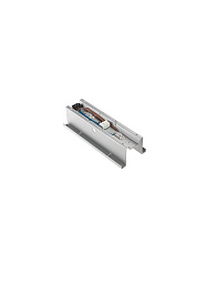 Система освещения Laminis L2 (GU10) F33 Линейный стартовый модуль 30 см Серый окрашенный Fabbian