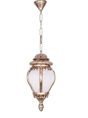 Ornate Victorian Antique Golden Outdoor Hanging Pendant Light подвесной светильник FOS Lighting DG57-Antique-HL1
