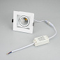 024137 Arlight Светильник CL-KARDAN-S102x102-9W Warm (WH, 38 deg) — фото 3