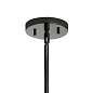 Downtown Deco 21.5" 6 Light Convertible Chandelier Midnight Chrome люстра 44128MCH Kichler — фото 6