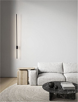 Sandy Black Aluminium LED 20 Watt 220-240 Volt 677Lm 3000K IP20 L: 1.5 W: 8.3 H: 120 cm