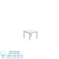 СТОЛ TABOELA 50X50CM EP + КЕРАМИЧЕСКАЯ СТОЛЕШНЯ БЕЛЫЙ Royal Botania