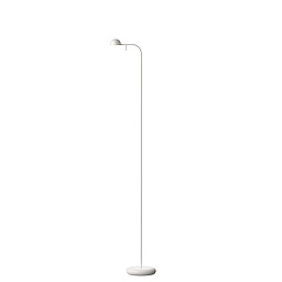 166023/210 Vibia Pin настольный светильник для чтения белый с поворотным плафоном