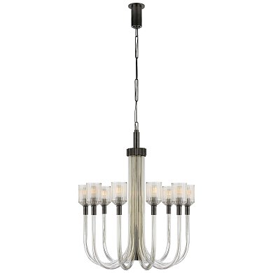 Люстра Visual Comfort Reverie, бронза и стекло KW5401CRB/BZ