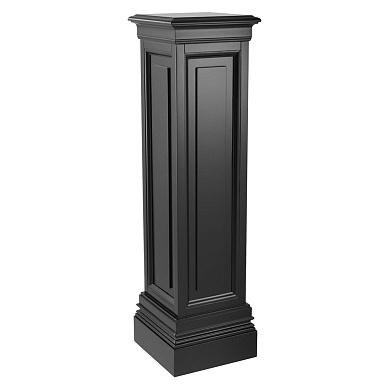 111080 Column Salvatore waxed black finish 120cm колонна Eichholtz