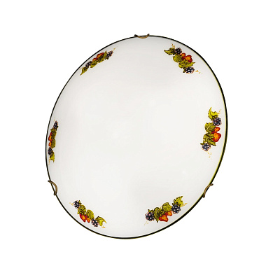 Kolarz MOON 731.12.4.113 потолочный светильник состаренная латунь ø40cm макс. высота 9cm 2 лампы e27